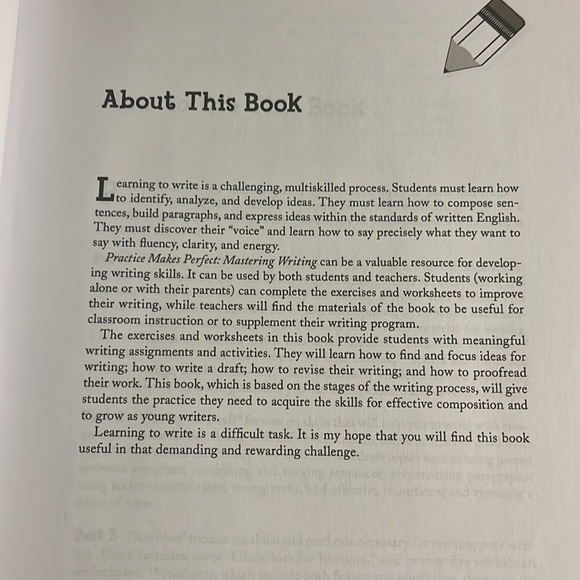 “Mastering Writing” Workbook -never used! $6 - Picture 5 of 7
